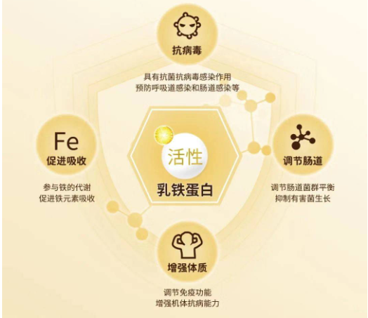 乳铁蛋白能帮助宝宝健康成长