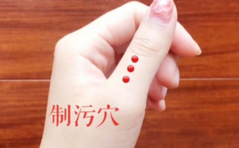 制污穴在大拇指指背中央线