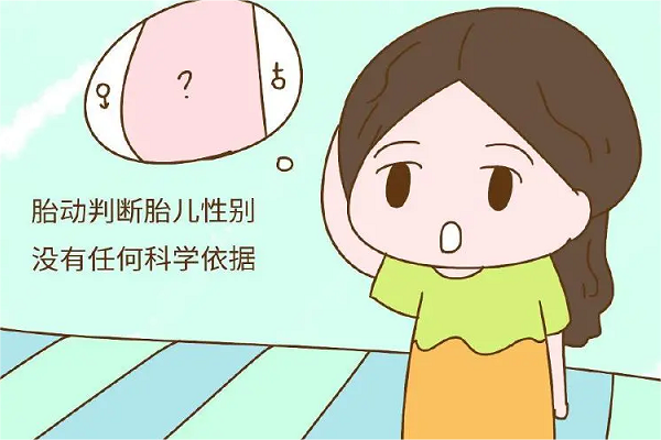 胎动不能判断胎儿男女