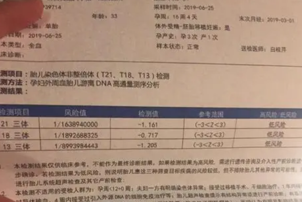 染色体异常的孕妇不能做无创